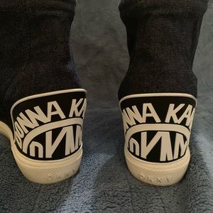 Donna Karan Denim boots